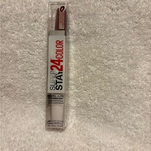 New maybelline super stay 24 hr lip color shade 315 frozen rose